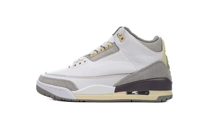 【CA3TS】AMM米灰 东莞版乔丹3代篮球鞋 DH3434-110 A Ma Maniere x Air Jordan 3 Retro SP Medium Grey