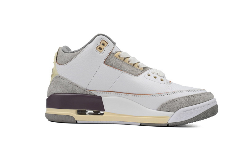 【CA3TS】AMM米灰 东莞版乔丹3代篮球鞋 DH3434-110 A Ma Maniere x Air Jordan 3 Retro SP Medium Grey