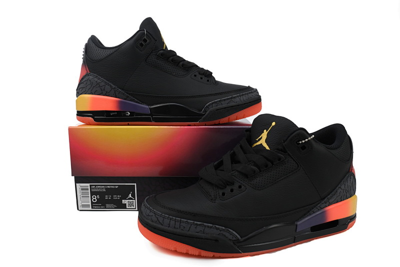 yupoo_337701_5b150ff4.jpg 【CA3TS】黑彩虹 东莞版乔丹3代篮球鞋 FN0344-001 J Balvin x Air Jordan 3 “Rio”