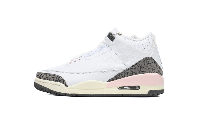【CA7XH】白棕粉 头层乔丹3代篮球鞋 CK9246-102 Air Jordan 3 Retro Dark Mocha