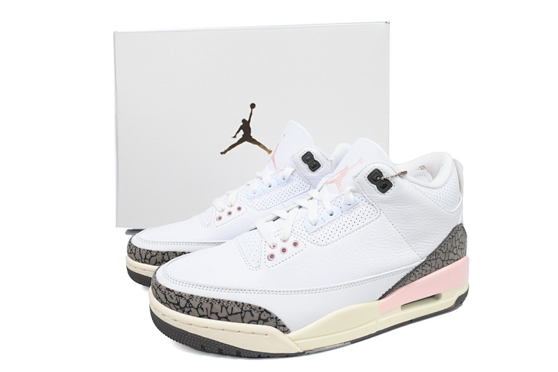 【CA7XH】白棕粉 头层乔丹3代篮球鞋 CK9246-102 Air Jordan 3 Retro Dark Mocha