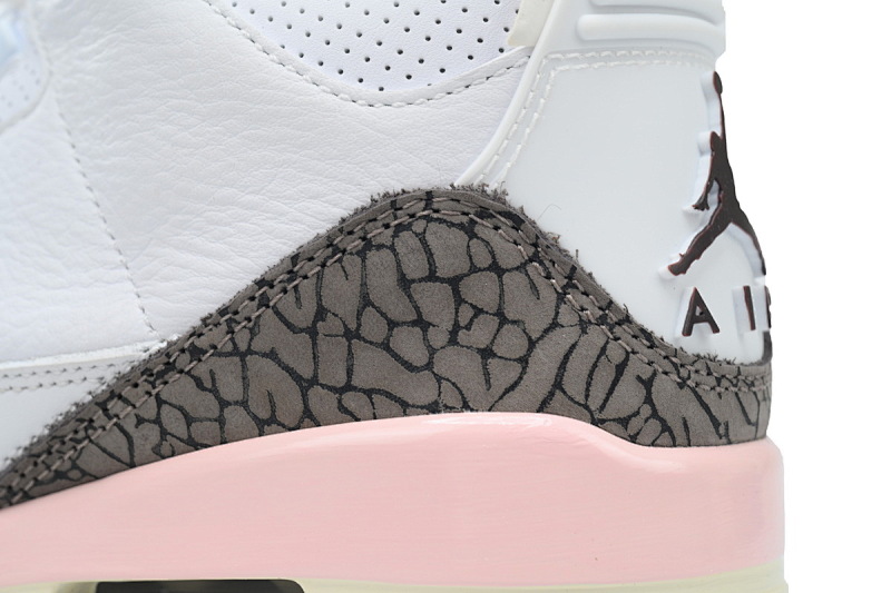 【CA7XH】白棕粉 头层乔丹3代篮球鞋 CK9246-102 Air Jordan 3 Retro Dark Mocha