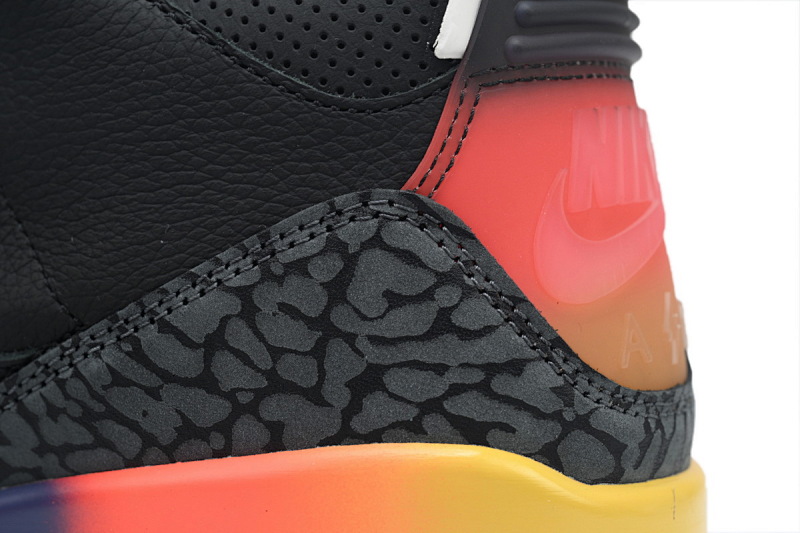 【DA0OG】黑彩虹 OG版本乔丹3代篮球鞋 FN0344-001 J Balvin x Air Jordan 3 “Rio”