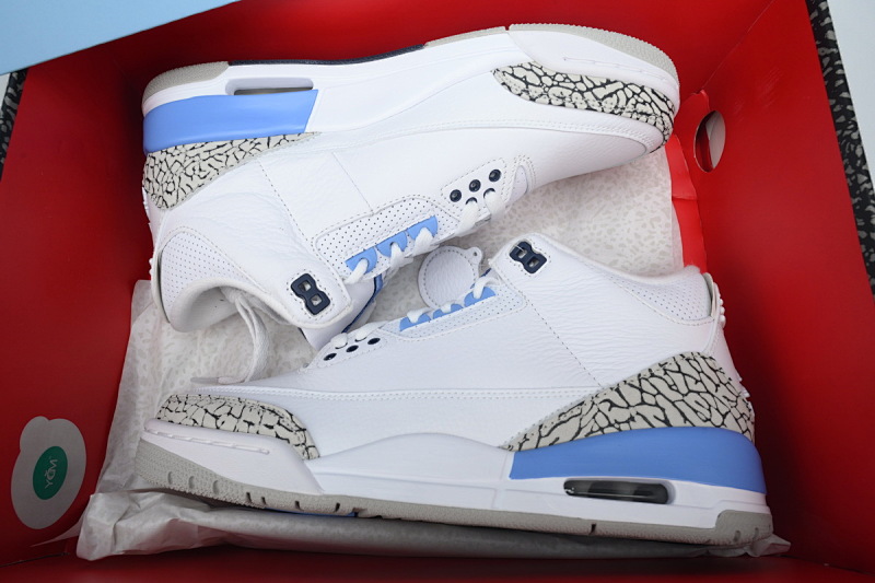 yupoo_337780_0b010fce.jpg 【CA7XH】北卡蓝 头层乔丹3代篮球鞋 CT8532-104 Air Jordan 3 Retro UNC