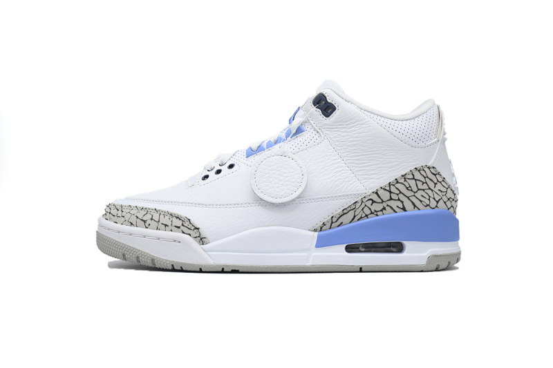 【CA7XH】北卡蓝 头层乔丹3代篮球鞋 CT8532-104 Air Jordan 3 Retro UNC