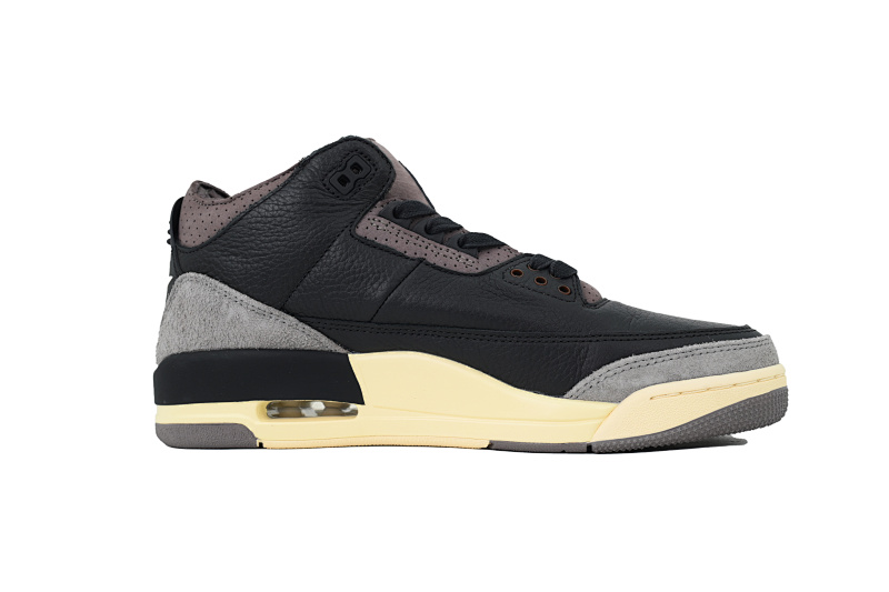 【DA3OG】AMM黑棕 OG版本乔丹3代篮球鞋 FZ4811-001 A Ma Maniére x Air Jordan 3 "Black"