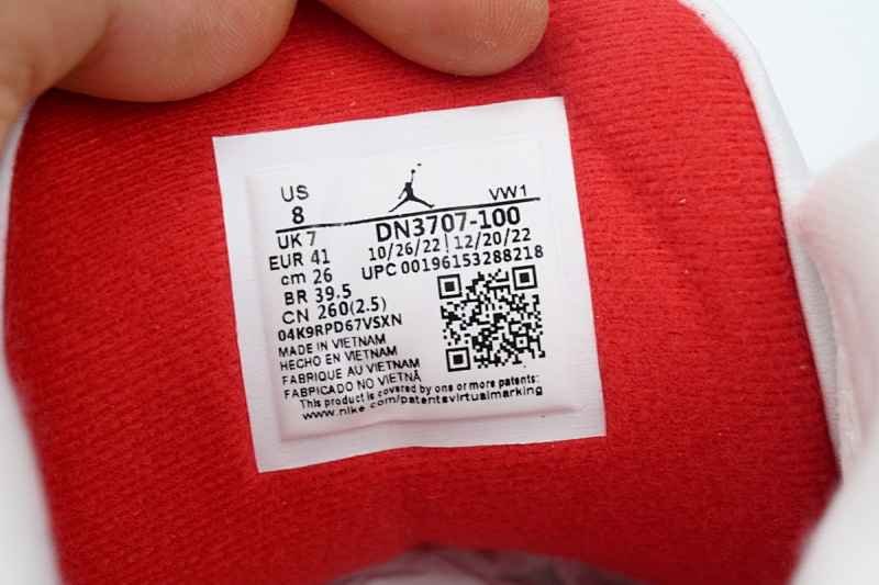 【CA3TS】白水泥 东莞版乔丹3代篮球鞋 DN3707-100 Air Jordan 3 “White Cement Reimagined”