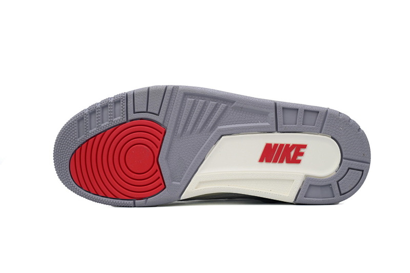 【CA3TS】白水泥 东莞版乔丹3代篮球鞋 DN3707-100 Air Jordan 3 “White Cement Reimagined”