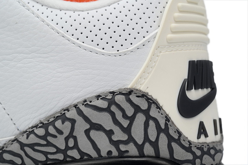 【CA3TS】白水泥 东莞版乔丹3代篮球鞋 DN3707-100 Air Jordan 3 “White Cement Reimagined”