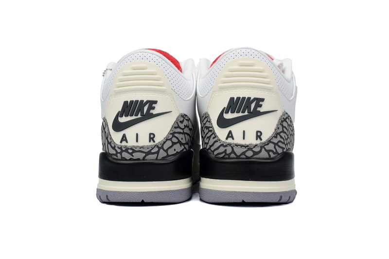 【CA3TS】白水泥 东莞版乔丹3代篮球鞋 DN3707-100 Air Jordan 3 “White Cement Reimagined”