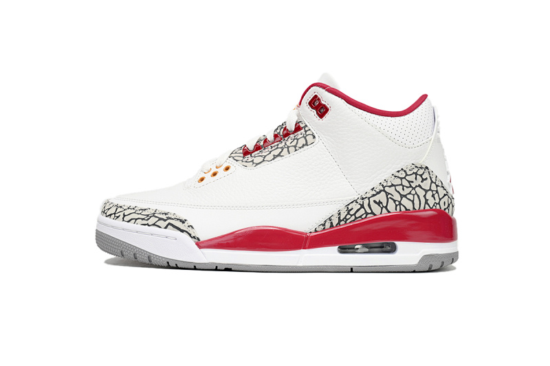【CA7XH】白酒红 头层乔丹3代篮球鞋 CT8532-126 Air Jordan 3 “Cardinal”