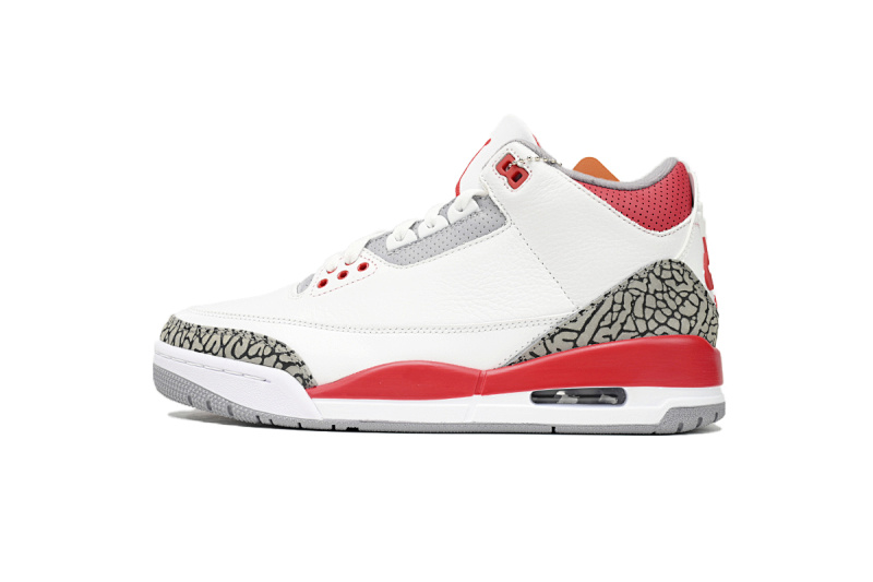 【CA7XH】火焰红 头层乔丹3代篮球鞋 DN3707-160 Air Jordan 3 OG “Fire Red”