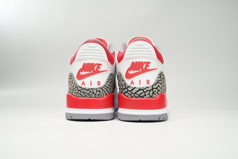 【CA7XH】火焰红 头层乔丹3代篮球鞋 DN3707-160 Air Jordan 3 OG “Fire Red”