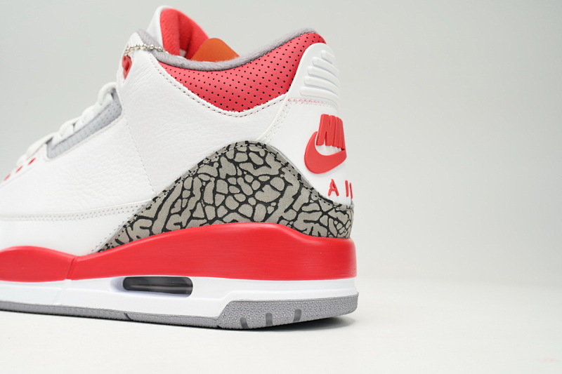 【CA7XH】火焰红 头层乔丹3代篮球鞋 DN3707-160 Air Jordan 3 OG “Fire Red”