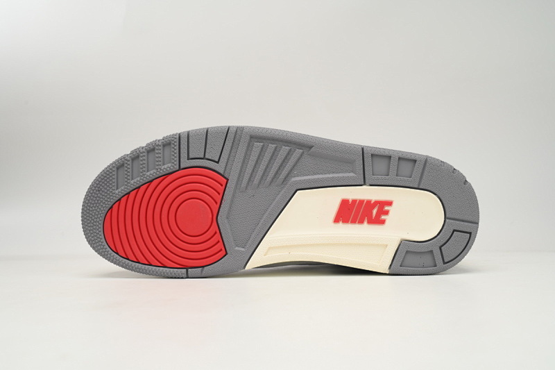 【CA7XH】做旧白水泥  头层乔丹3代篮球鞋 DN3707-100 Air Jordan 3 “White Cement Reimagined