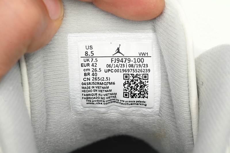 【DA0OG】白灰 OG纯源版本乔丹3代篮球鞋  FJ9479-100 Air Jordan 3 Craft "Ivory"