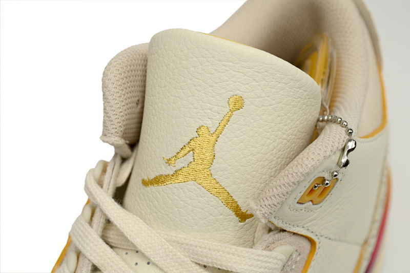 【DA0OG】彩虹  OG版本乔丹3代篮球鞋 FN0344-901 J Balvin x Air Jordan 3 White Blue Red