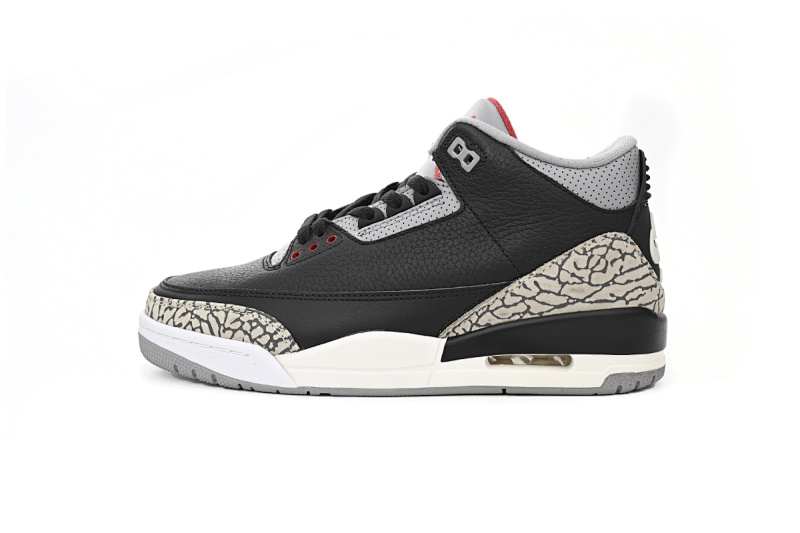 【DA0OG】黑水泥	OG版本乔丹3代篮球鞋 854262-001 A Ma Maniere x Air Jordan 3 Retro SP Black Cement