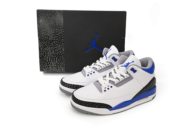 【DA0OG】赛车蓝	OG版乔丹3代篮球鞋 CT8532-145 Air Jordan 3 Retro Racing Blue