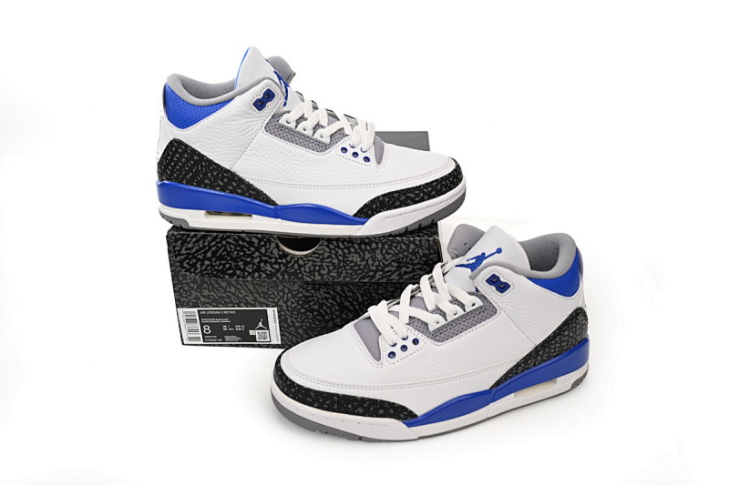 【DA0OG】赛车蓝	OG版乔丹3代篮球鞋 CT8532-145 Air Jordan 3 Retro Racing Blue