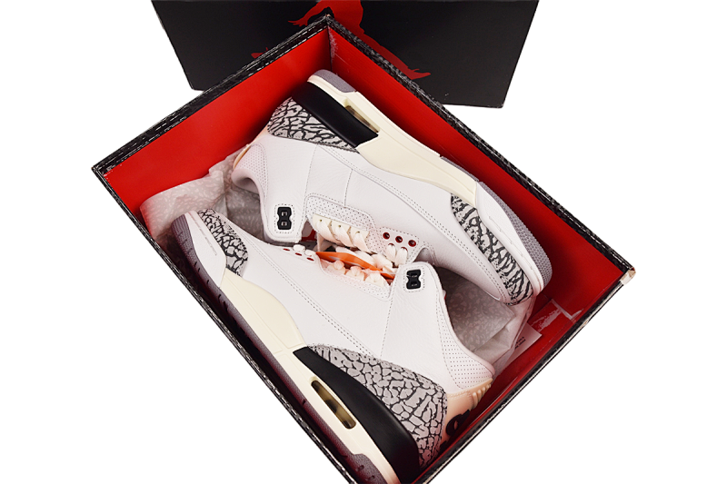 【DA0OG】白水泥 OG版乔丹3代篮球鞋 DN3707-100 Air Jordan 3 “White Cement Reimagined”