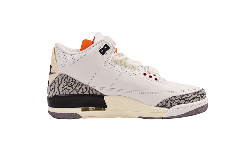 【DA0OG】白水泥 OG版乔丹3代篮球鞋 DN3707-100 Air Jordan 3 “White Cement Reimagined”