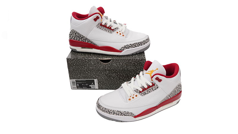 【DA0OG】乔3红 OG版乔丹3代篮球鞋 CT8532-126 Air Jordan 3 Retro Cardinal Red