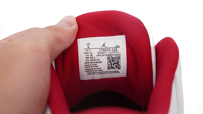 【DA0OG】乔3红 OG版乔丹3代篮球鞋 CT8532-126 Air Jordan 3 Retro Cardinal Red