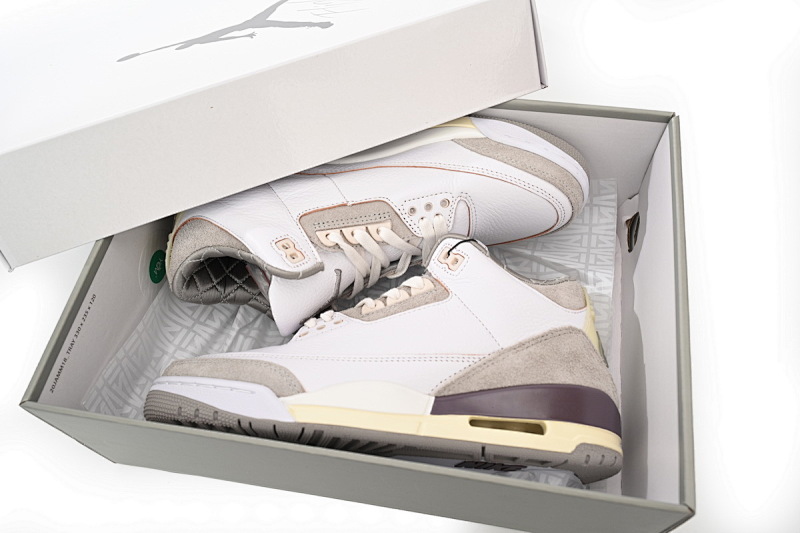 【DA0OG】乔3灰 OG版乔丹3代篮球鞋 DH3434-110 A Ma Maniere x Air Jordan 3 Retro SP Medium Grey