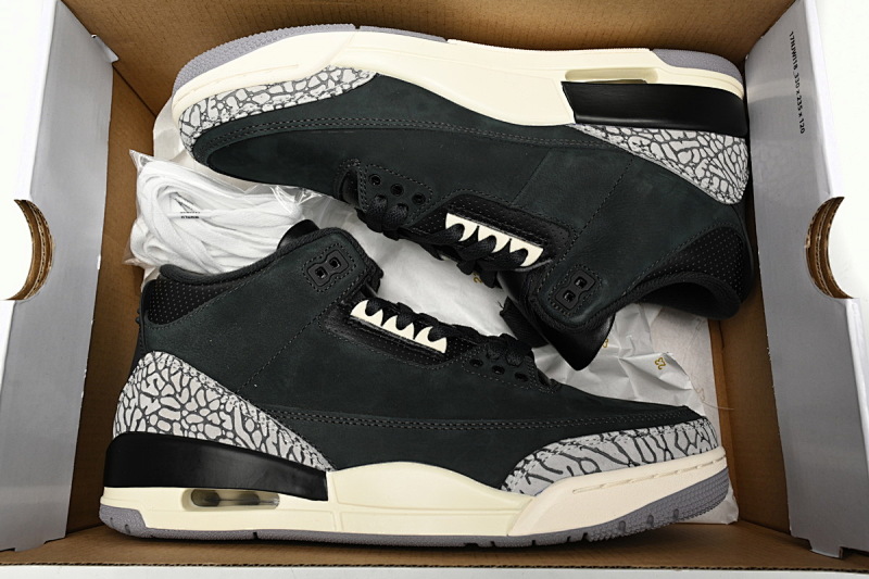 【DA0OG】黑灰 OG纯源版本乔丹3代篮球鞋 CK9246-001 Air Jordan 3 "Oreo"