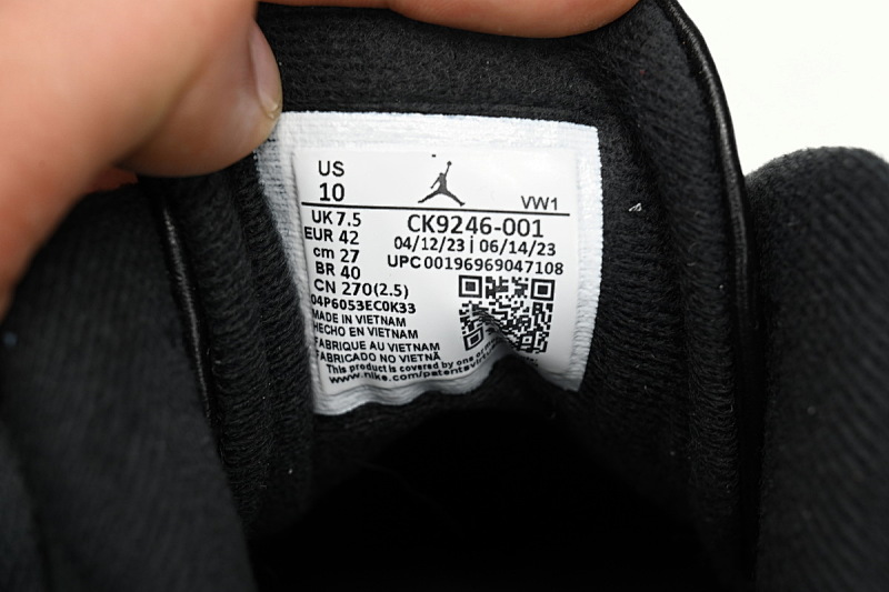 【DA0OG】黑灰 OG纯源版本乔丹3代篮球鞋 CK9246-001 Air Jordan 3 "Oreo"