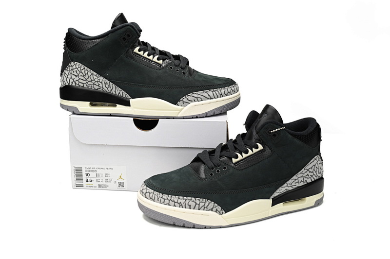 【DA0OG】黑灰 OG纯源版本乔丹3代篮球鞋 CK9246-001 Air Jordan 3 "Oreo"