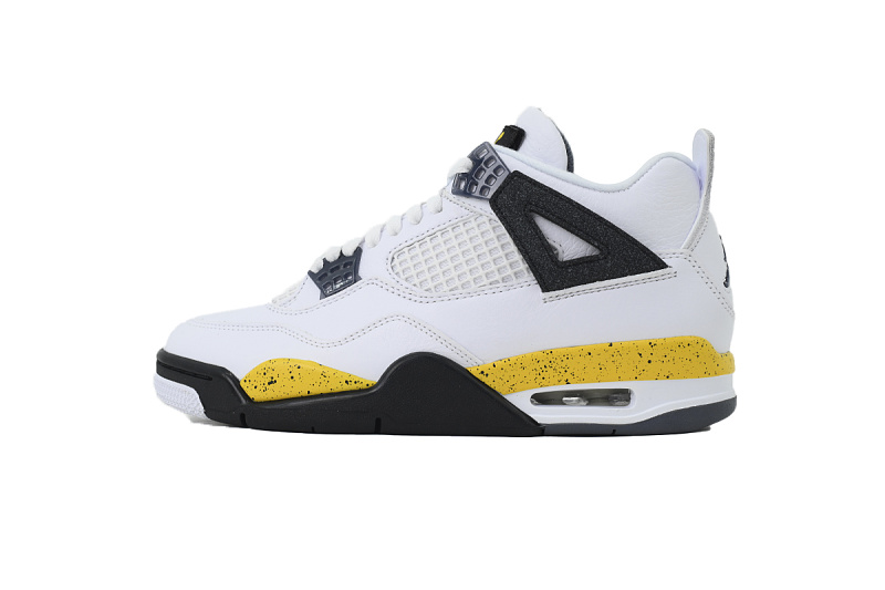【CA0XH】复刻白黄 头层皮乔丹4代篮球鞋 IO2463-102 Air Jordan 4 Retro 'Rare Air - Tour Yellow' 2026