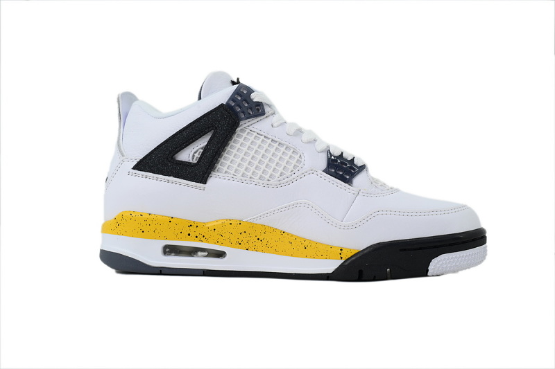 yupoo_338472_38352af4.jpg 【CA0XH】复刻白黄 头层皮乔丹4代篮球鞋 IO2463-102 Air Jordan 4 Retro 'Rare Air - Tour Yellow' 2026