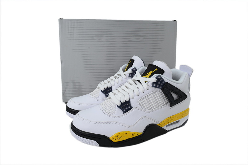 yupoo_338472_b5b60c78.jpg 【CA0XH】复刻白黄 头层皮乔丹4代篮球鞋 IO2463-102 Air Jordan 4 Retro 'Rare Air - Tour Yellow' 2026