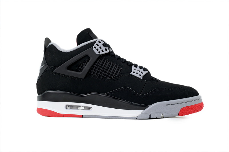 【EA5LR】新黑红 LJR版本乔丹4代 IX8180-001 Air Jordan 4 Retro OG 'Bred' 2026