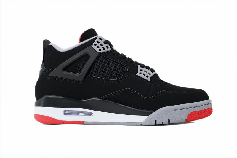【CA0XH】复刻黑红公牛 头层皮乔丹4代篮球鞋 IX8180-001 Air Jordan 4 Retro OG 'Bred' 2026