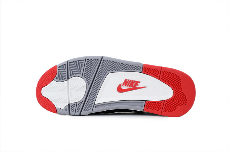 【CA0XH】复刻黑红公牛 头层皮乔丹4代篮球鞋 IX8180-001 Air Jordan 4 Retro OG 'Bred' 2026