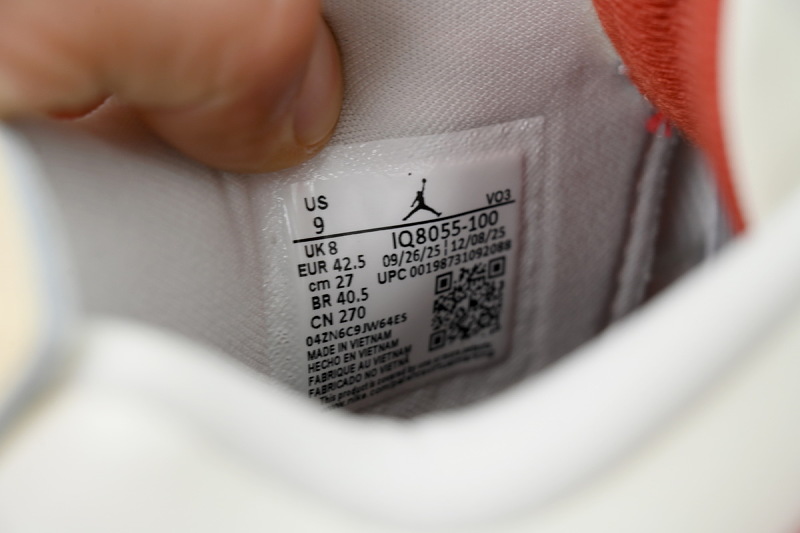 【CA5KZ】 白砖 KZ版乔丹4代篮球鞋 IQ8055-100 Nigel Sylvester x Air Jordan 4 Retro OG SP 'Brick After Brick'