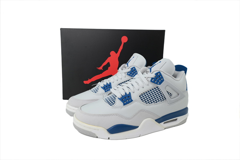 【DA0Y3】白兰 Y3版本乔丹4代篮球鞋 FV5029-141 Air Jordan 4 "Military Blue"