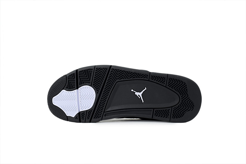 【DA0Y3】白黑 Y3版本乔丹4代篮球鞋 FQ8138-001 Air Jordan 4 Retro “White Thunder”