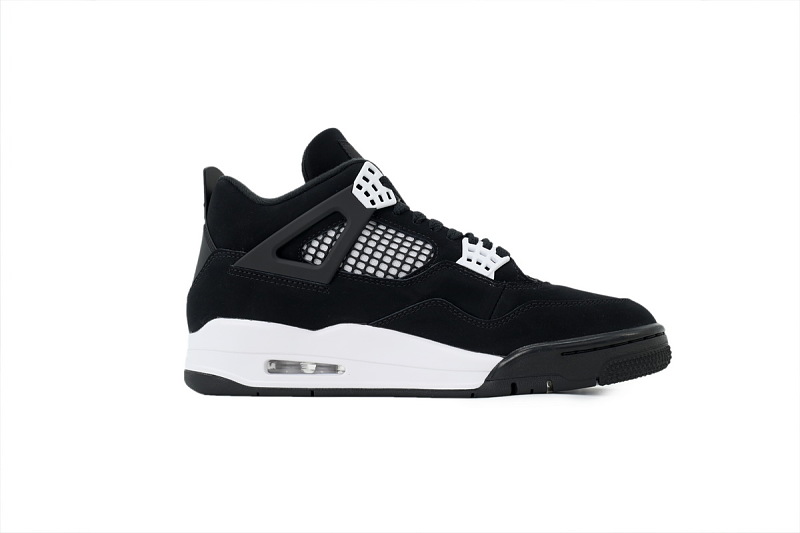 【DA0Y3】白黑 Y3版本乔丹4代篮球鞋 FQ8138-001 Air Jordan 4 Retro “White Thunder”