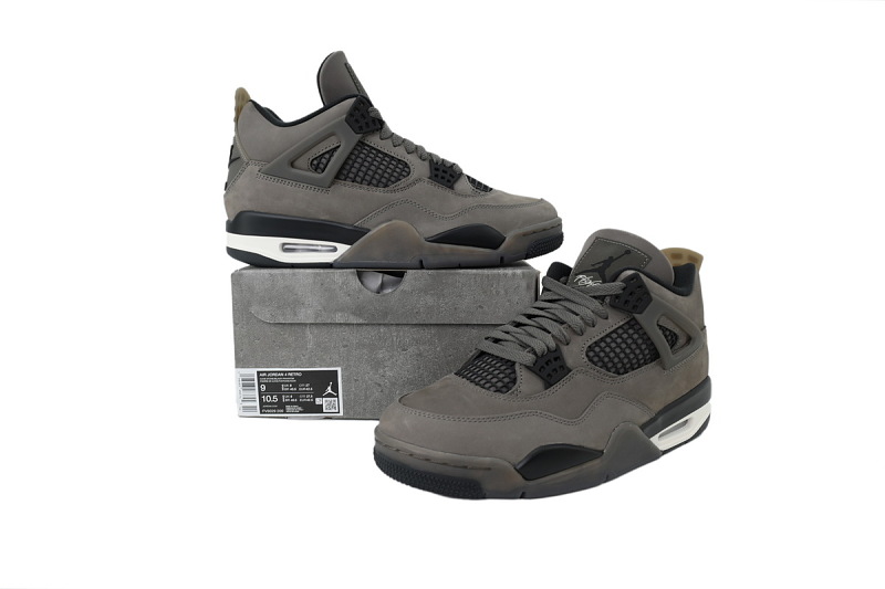 【DA0Y3】摩卡 Y3版本乔丹4代篮球鞋 FV5029-200 Air Jordan 4 Retro 'Cave Stone'