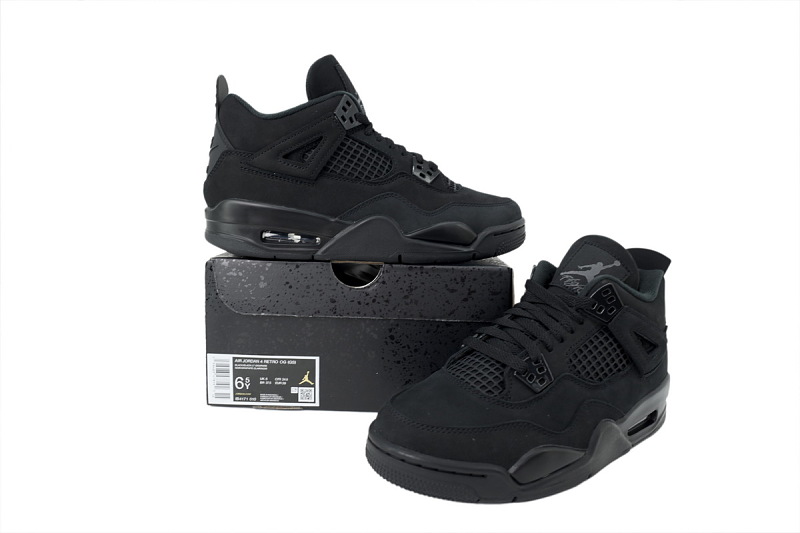 yupoo_338854_19ee4a1e.jpg 【DA0Y3】新黑猫 Y3版本乔丹4代篮球鞋 FV5029-010 Air Jordan 4“Black Cat”
