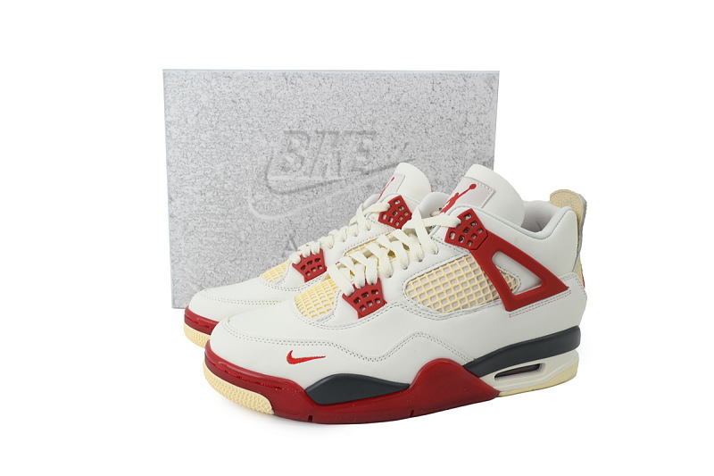 【DA0Y3】白砖 Y3版本乔丹4代篮球鞋 IQ8055-100 Nigel Sylvester x Air Jordan 4 Retro OG SP 'Brick After Brick'