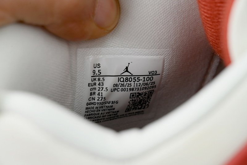 【DA0Y3】白砖 Y3版本乔丹4代篮球鞋 IQ8055-100 Nigel Sylvester x Air Jordan 4 Retro OG SP 'Brick After Brick'