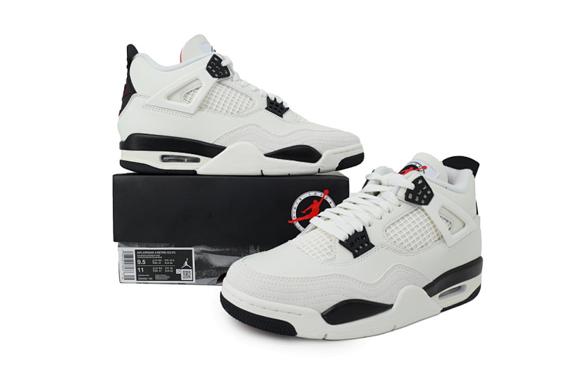 【CA5KZ】白黑红 KZ版乔丹4代篮球鞋 IM4002-100 Air Jordan 4 Retro White Black And Red
