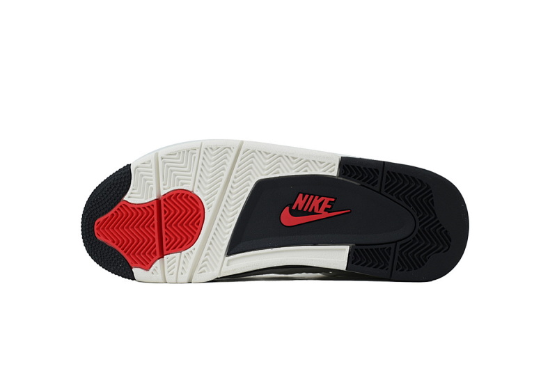 【CA5KZ】白黑红 KZ版乔丹4代篮球鞋 IM4002-100 Air Jordan 4 Retro White Black And Red