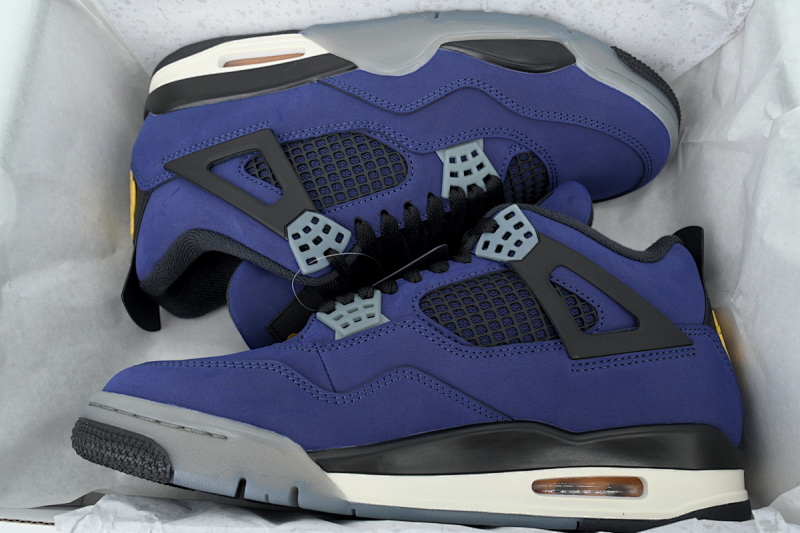 【CA5KZ】湖人紫金 KZ版乔丹4代篮球鞋  FV5029-500 Air Jordan 4 Retro Lakers Purple