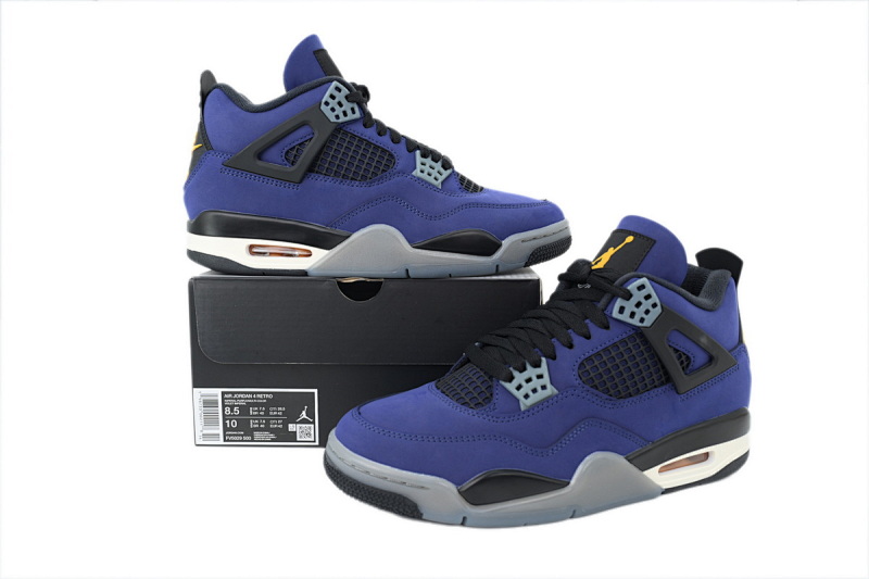 【CA5KZ】湖人紫金 KZ版乔丹4代篮球鞋  FV5029-500 Air Jordan 4 Retro Lakers Purple
